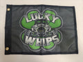 Lucky Whips flag featuring bold colors and detailed design, perfect for display or decorative use.
