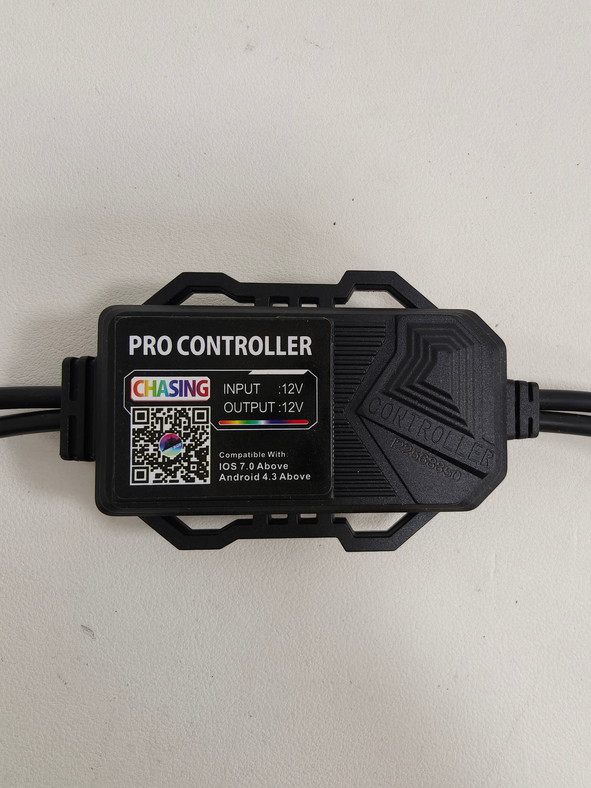 Lucky Whips RGB module harness for connecting and controlling RGB lighting in electronic projects and custom setups.