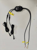 Lucky Whips RGB module harness with multiple connectors for customizable lighting installations, shown in the image.