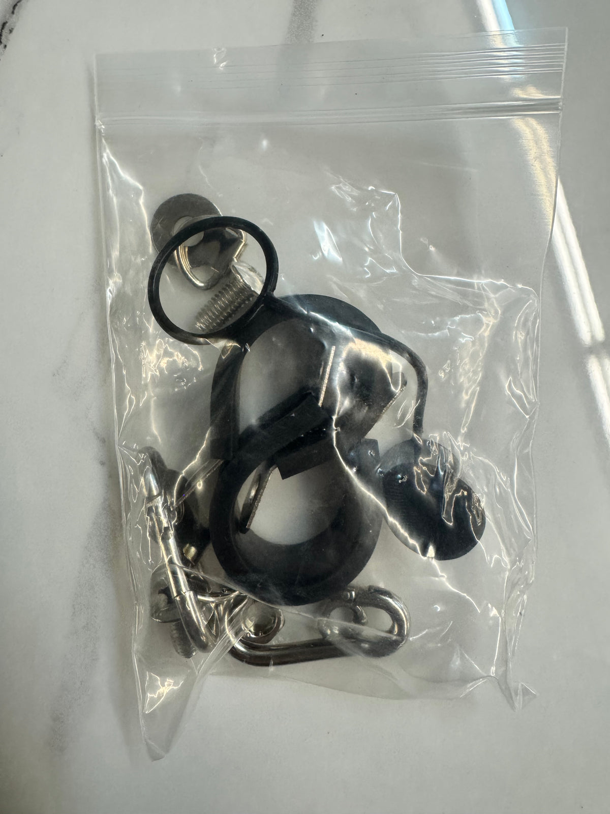 Lucky Whips OG Flag Clip and Dust Cap Kit with flag clip and dust cap for secure attachment and protection.