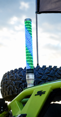 Lucky Whips XTREME 2.0 FAT WHIPS LED whip, 2-foot flexible light-up whip for vehicles or displays.