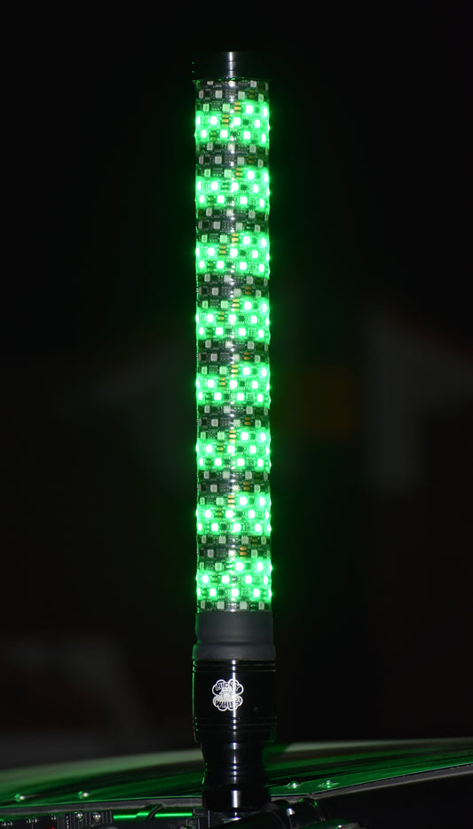 Lucky Whips Xtreme 2FT Fat Whips featuring a vibrant design and sturdy construction for an enhanced experience.