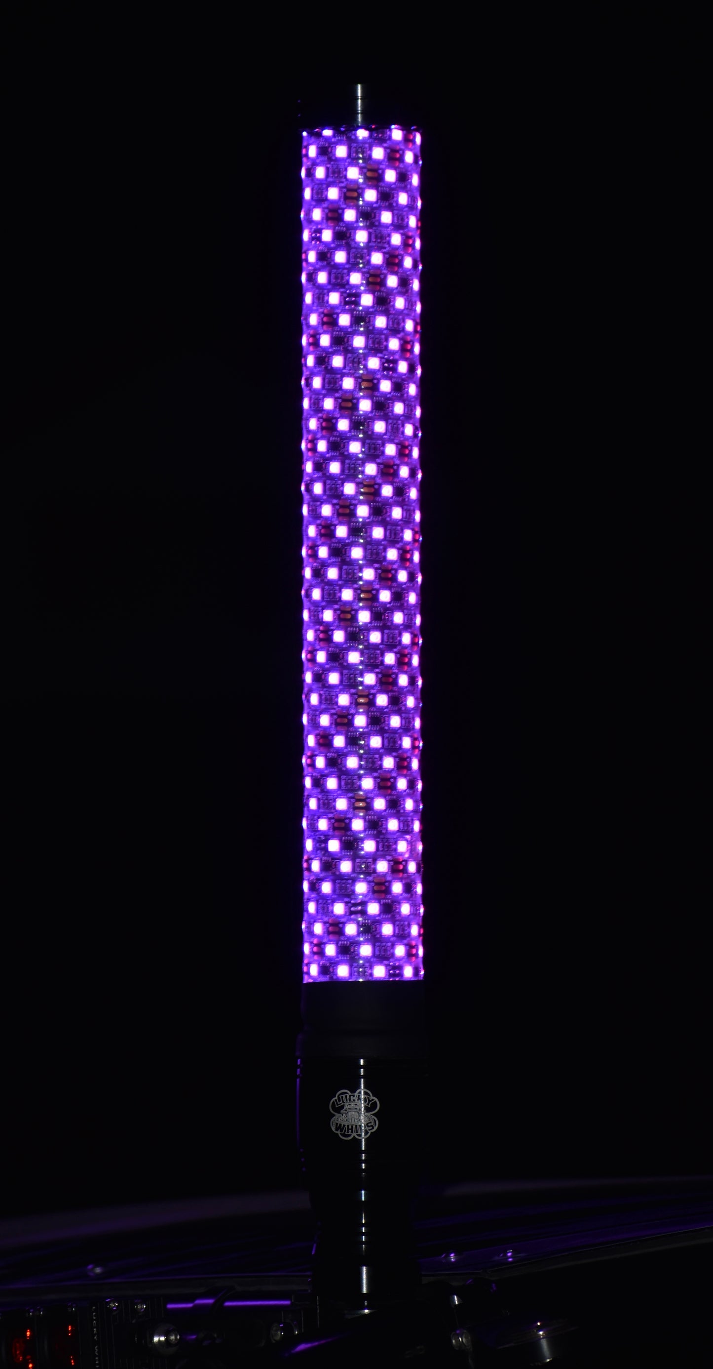 Lucky Whips XTREME 2FT FAT WHIPS displayed with vibrant colors and a sturdy design for optimal performance.