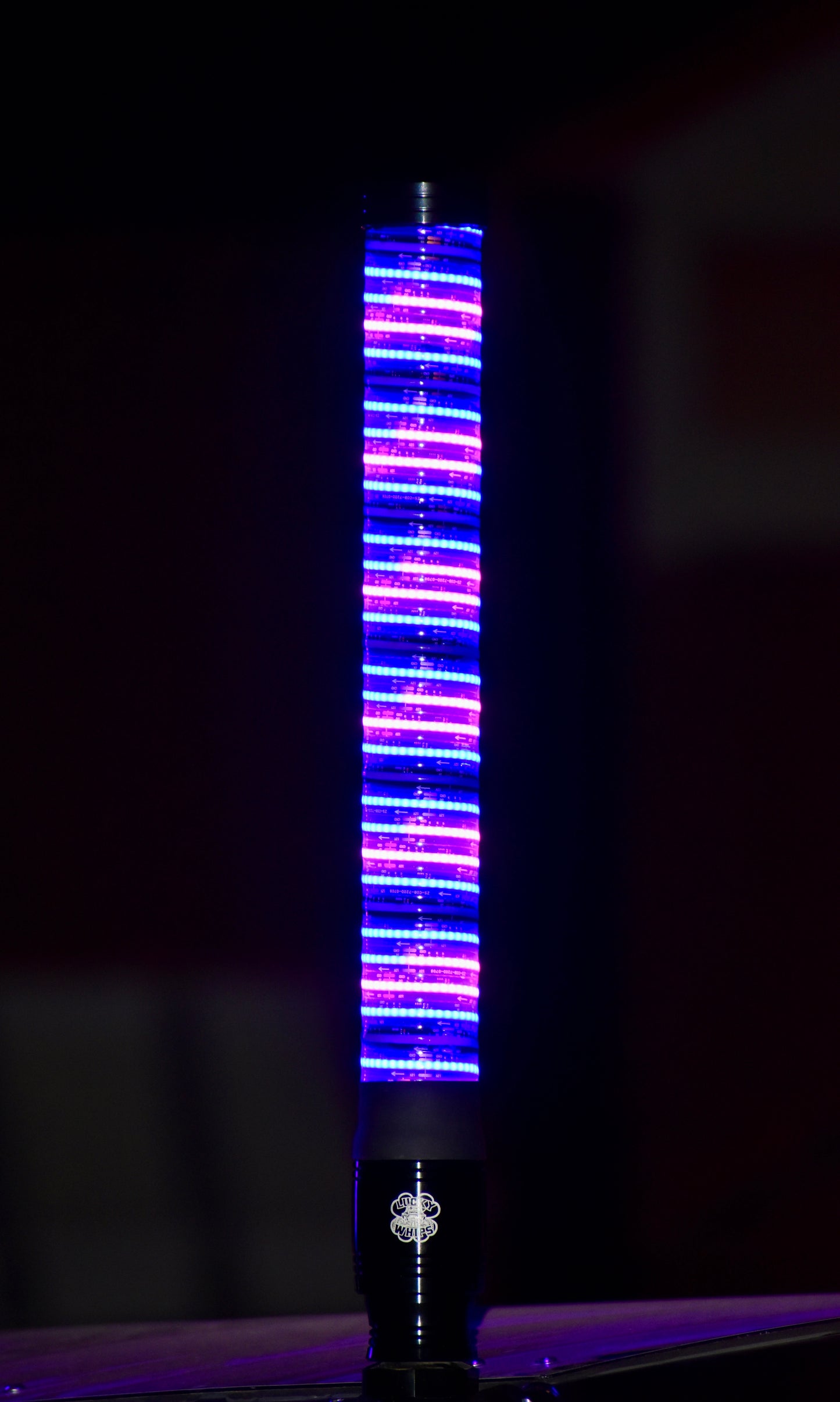 Xtreme G3 Fat Whips by Lucky Whips featuring thick, colorful streamers ideal for kite flying and outdoor fun.