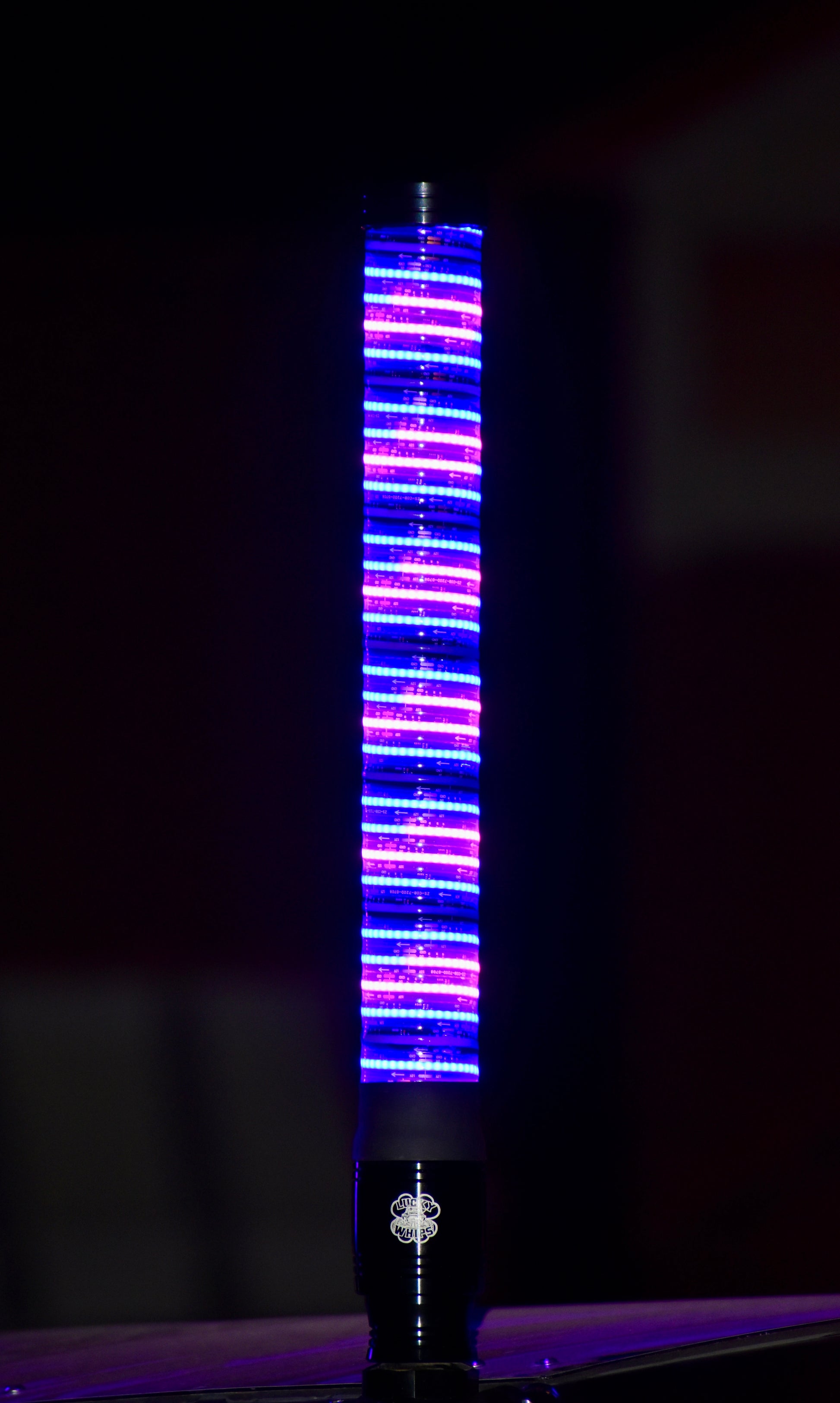 Xtreme G3 Fat Whips by Lucky Whips featuring thick, colorful streamers ideal for kite flying and outdoor fun.