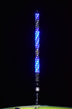 2-foot LED Whips by OG WHIPS, colorful light-up LED car accessories, flexible and bright for vehicle customization.
